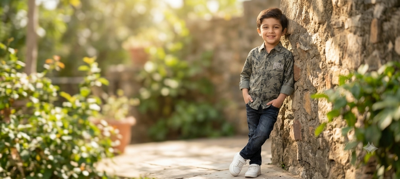 Premium B2B kids garments for boys